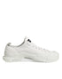 Dolce & Gabbana White Logo Graffiti Low Top Sneakers Shoes