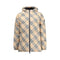 Burberry Hooded Check Down Jacket