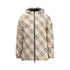 Burberry Hooded Check Down Jacket