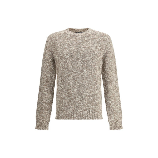 Dolce & Gabbana Shaved wool crew neck Sweater