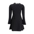 Valentino Knit Dress with volants