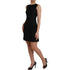 Dolce & Gabbana Black Sleeveless Bodycon A-line Mini Dress