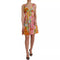 Dolce & Gabbana Multicolor Floral Silk Flared Mini Dress