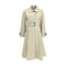 Burberry Ellingham fit-and-flare long gabardine Trench Coat