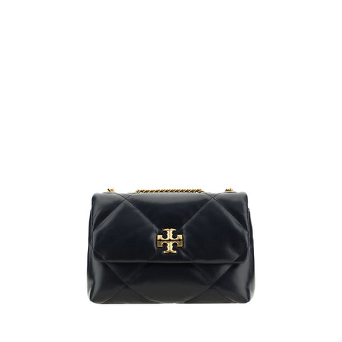Tory Burch Kira Diamond Small Shoulder Bag in Black Lambskin for Women