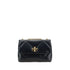Tory Burch Kira Diamond Small Shoulder Bag in Black Lambskin for Women