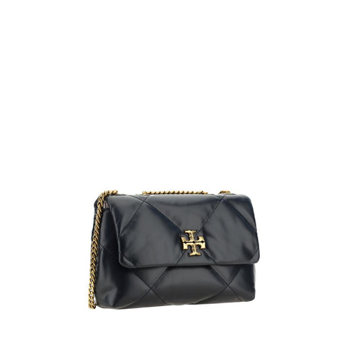 Tory Burch Kira Diamond Small Shoulder Bag in Black Lambskin for Women
