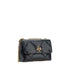 Tory Burch Kira Diamond Small Shoulder Bag in Black Lambskin for Women