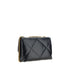 Tory Burch Kira Diamond Small Shoulder Bag in Black Lambskin for Women