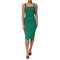 Dolce & Gabbana Dark Green Sleeveless Rayon Bodycon Dress