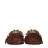 Valentino Garavani Brown Leather Slippers Sandals
