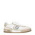 Fendi White Leather Low Tops