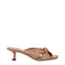 Jimmy Choo Beige Leather Flat Sandals