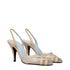 Valentino Garavani Beige Leather Stiletto Heels Sandals