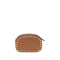 Valentino Garavani Rockstud Shoulder Bag in Brown Calf Leather with Platinum Studs for Women