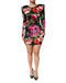 Dolce & Gabbana Black Floral Fiori Pittorici Bodycon Dress
