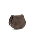 Chloé Marcie Small Shoulder Bag in Dark Brown Suede Calf Leather for Women