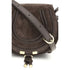 Chloé Marcie Small Shoulder Bag in Dark Brown Suede Calf Leather for Women