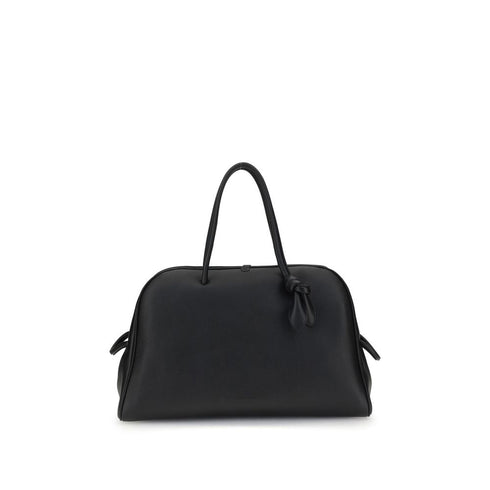 Jacquemus Le Grand Tourisme Black Grained Leather Travel Bag – Calfskin Carry-On – Women’s