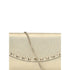 Valentino Garavani Rockstud Chain Wallet Gold Calf Leather- Women's