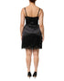 Dolce & Gabbana Black Silk Blend Lace Trim Sleeveless Mini Dress
