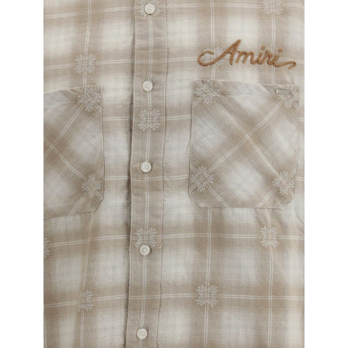 Amiri Plaid flannel Shirt