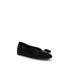 Ferragamo Vara Bow Ballerina Flats – Black Calf Leather Slip-On Shoes for Women