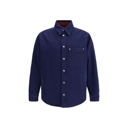 Gucci Denim and flanel Reversible Shirt