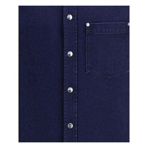 Gucci Denim and flanel Reversible Shirt