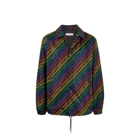 Givenchy Rainbow Chain Nylon Jacket