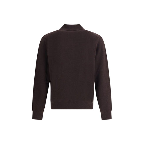 Burberry Cashmere long-sleeved polo Sweater