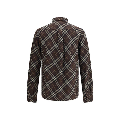 Burberry Check cotton flannel Shirt