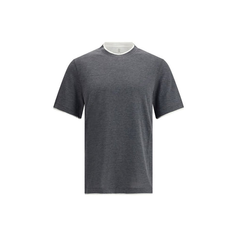 Brunello Cucinelli Silk T-Shir