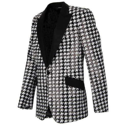 Dolce & Gabbana Black Polyester Blazer