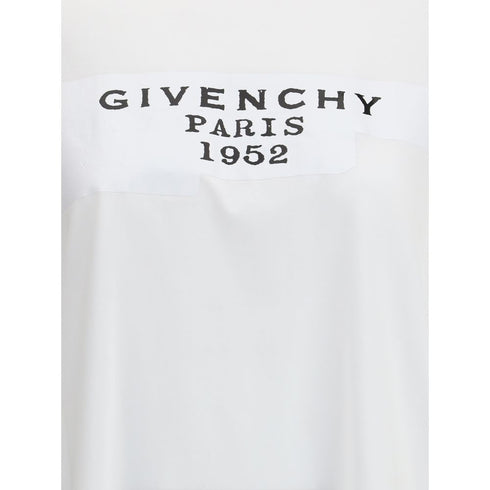 Givenchy Boxy cotton T-shirt with givenchy tape print