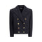 Balmain Wool Double-breasted Coat
