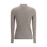 Brunello Cucinelli Zipped high neck Top