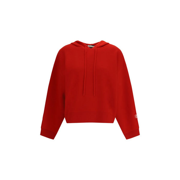 Tory Burch CROPPED WOOL HOODIE
