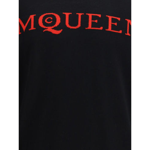 Alexander McQueen Logoed wool Sweater