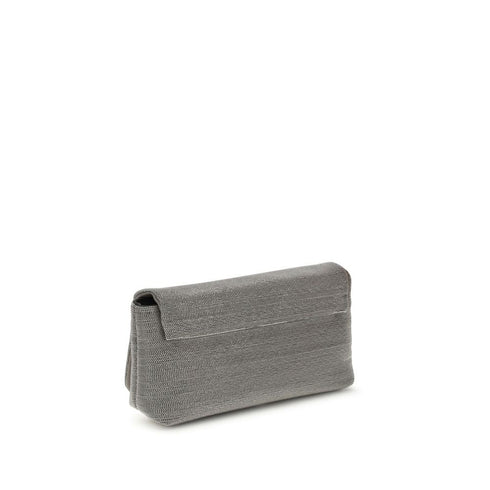 Brunello Cucinelli Precious Flap Shoulder Bag