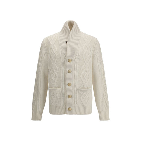 Brunello Cucinelli Cable-Knit Cashmere Cardigan