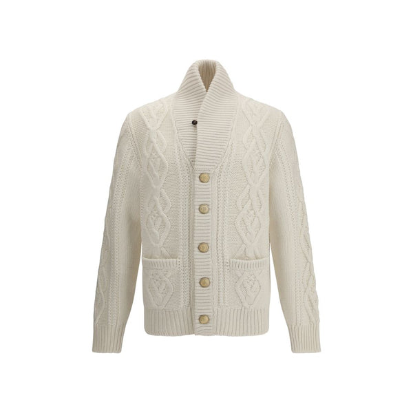 Brunello Cucinelli Cable-Knit Cashmere Cardigan