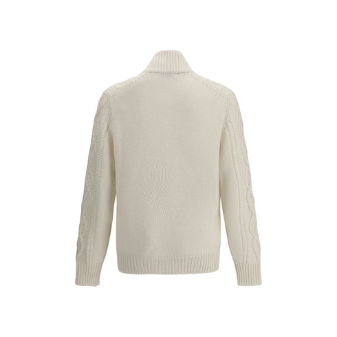 Brunello Cucinelli Cable-Knit Cashmere Cardigan