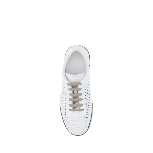 Dolce & Gabbana Mesh Panel Sneakers
