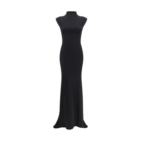Jacquemus Black Long Alba Dress