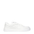 Dolce & Gabbana White Leather Low Tops