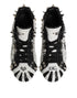 Dolce & Gabbana White Portofino Studded Men Sneakers Shoes