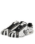 Dolce & Gabbana White Portofino Studded Men Sneakers Shoes