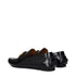 Versace Black Leather Slip-On Loafers