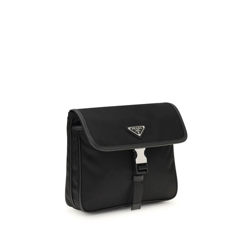 Prada Re-Nylon and saffiano Shoulder Bag